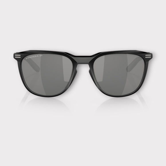 Oakley Thurso 0009286 Mens Sunglasses Matte Black Frame Prizm Black Polar Lens